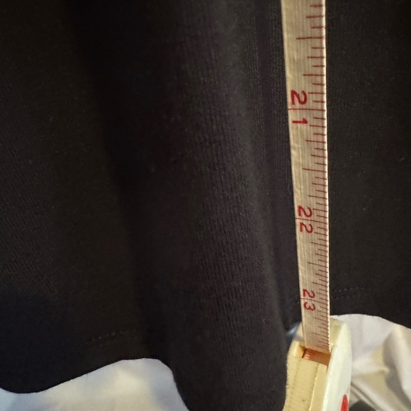 Croft & Barrow Black Women's Blouse with Tie Neck - Picture 5 of 7